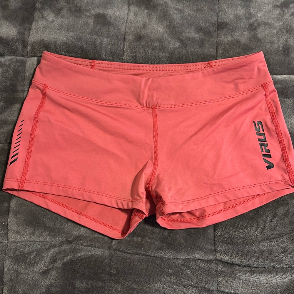 Virus booty shorts